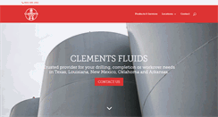 Desktop Screenshot of clementsfluids.com